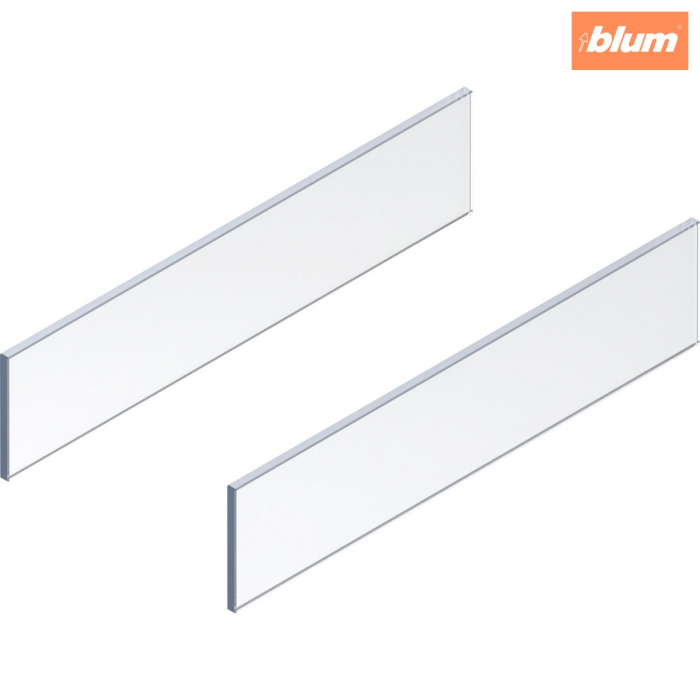 MERIVOBOX Element de inserţie - lateral, Înălţime E (95 mm), NL=500 mm, Sticlă, 2 buc în set, finisaj clar ZE4M410G [1]
