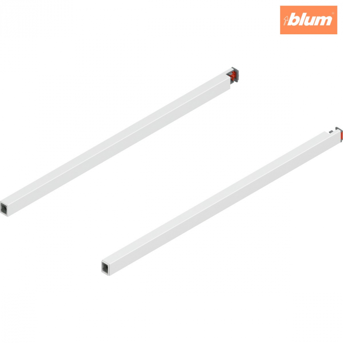 MERIVOBOX Lonjeron, NL=450 mm, dreapta+stânga, finisaj alb-mătase mat ZR4.450RS.ERE [1]