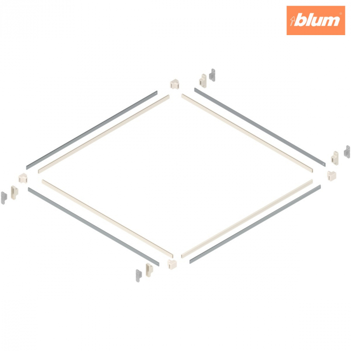 METABOX/TANDEMBOX METAFILE (stânga/dreapta), pentru dosare suspendate, set, ZRM.0003 Mufă de cuplare inclusă, ZRM.0004 Suport lonjeron transversal inclus, ZRM.0005 Suport inclus, ZRM.550G Profil glisa [1]