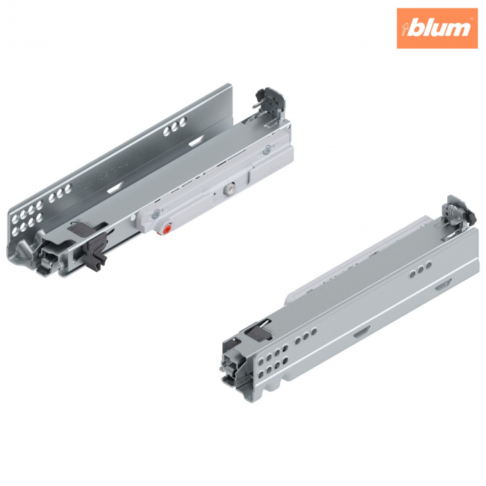 MOVENTO cu TIP-ON, Extragere totală, Glisare, 40 kg, NL=270 mm, pt cuplaj, stânga/dreapta, finisaj zincat 760H2700T [1]