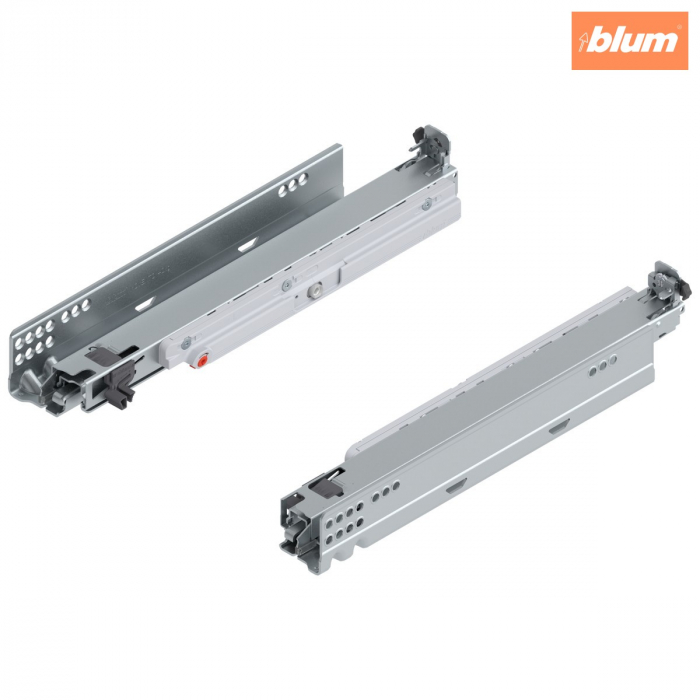 MOVENTO cu TIP-ON, Extragere totală, Glisare, 40 kg, NL=350 mm, pt cuplaj, stânga/dreapta, finisaj zincat 760H3500T [1]