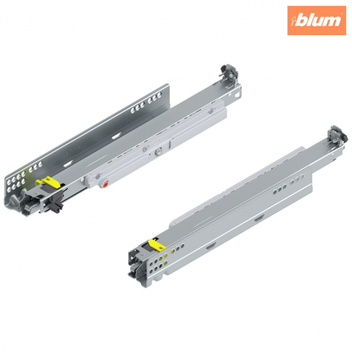 MOVENTO cu TIP-ON, Extragere totală, Glisare, 40 kg, NL=400 mm, pt cuplaj, stânga/dreapta, finisaj zincat 760H4000T [1]