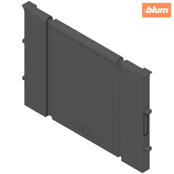ORGA-LINE Separator transversal, pentru TANDEMBOX/TANDEM Sertar, Lăţime=88 mm, finisaj R7037 gri închis ZSI.010Q [1]