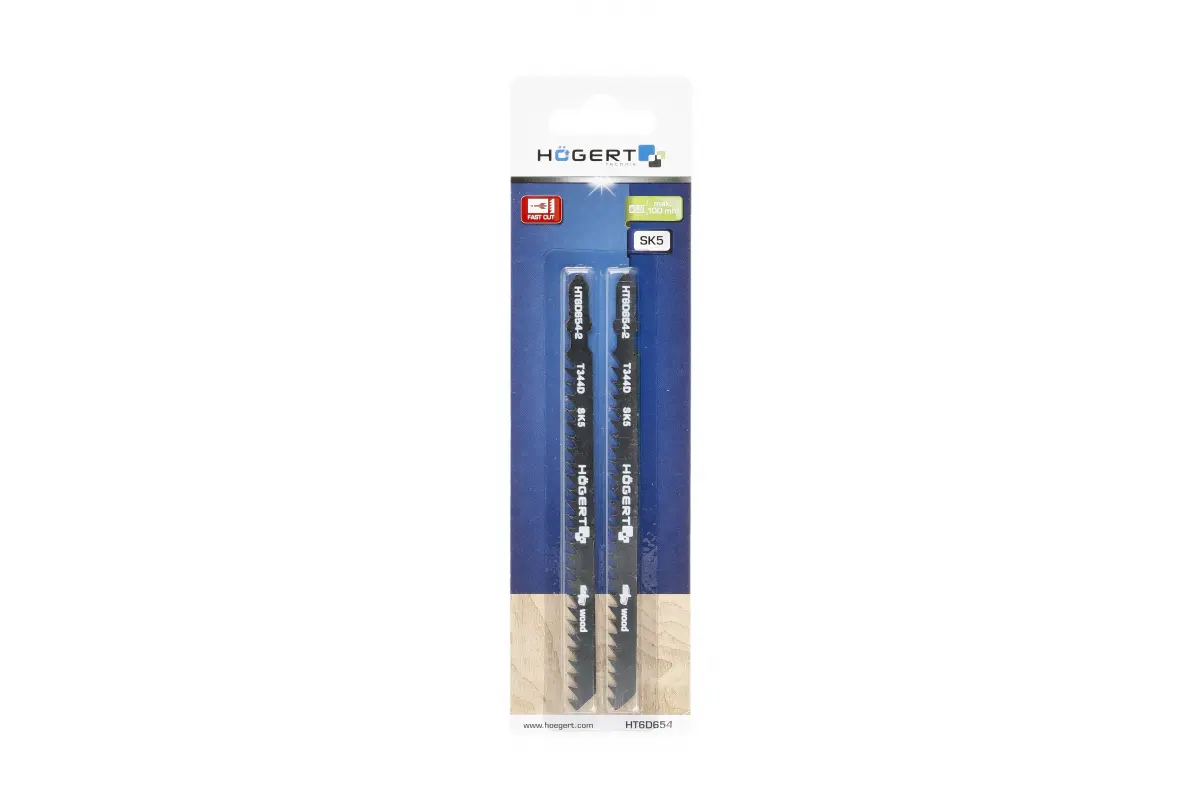 Panza fierastrau pendular, taiere dreapta rapida 100x132 mm, set 2 buc HT6D654-2 [2]