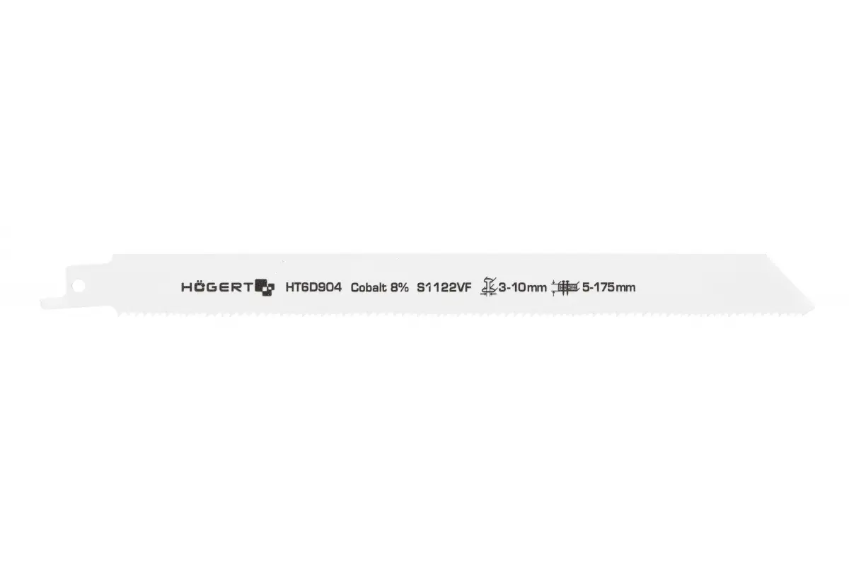Panza fierastrau sabie,  pentru lemn, plastic, aluminiu, 210x230x0.9 mm, set 2 buc HT6D904 [1]