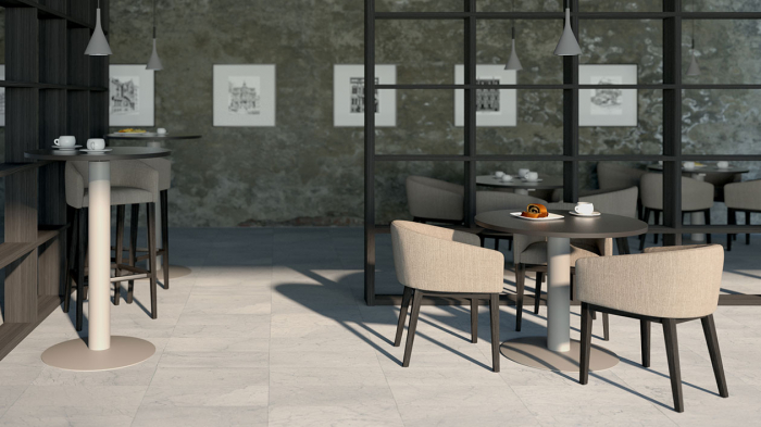 Picior masa central Boma, baza rotunda diam. 620 mm, finisaj negru [4]