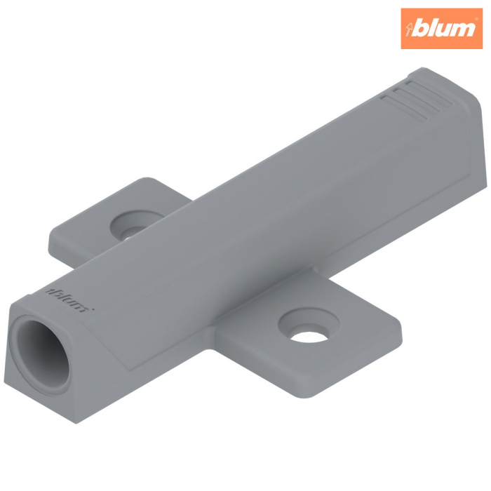 Plăcuţă de adaptare TIP-ON pentru uşi, Versiune lungă, în cruce, Şuruburi, finisaj R7036 gri platină 956A1501 [1]