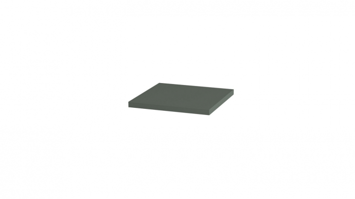 Polita decorativa 300x300x18 mm, Verde eucalipt U604 ST9, grosime 18 mm [1]