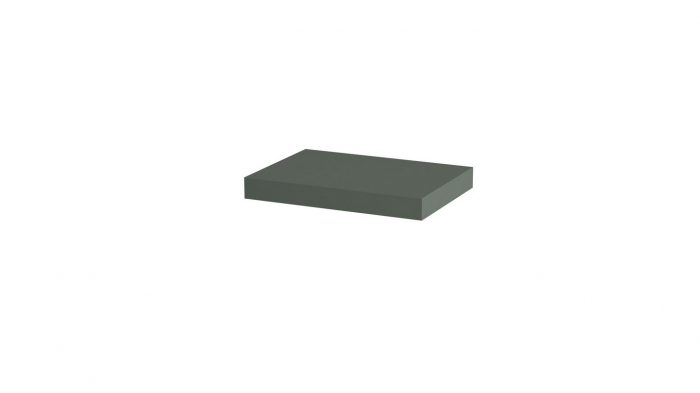 Polita decorativa 350x250x36 mm, Verde eucalipt U604 ST9, grosime 36 mm [1]