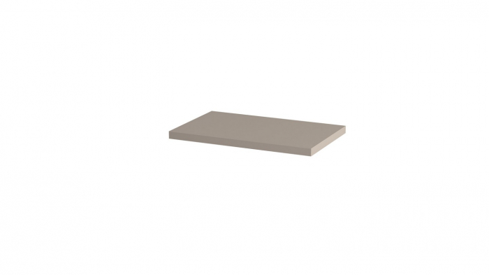Polita decorativa 400x250x18 mm, Gri casmir U702 ST9, grosime 18 mm [1]