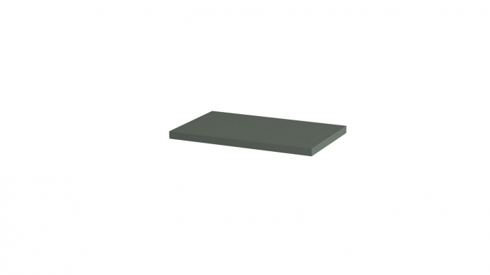 Polita decorativa 400x250x18 mm, Verde eucalipt U604 ST9, grosime 18 mm [1]