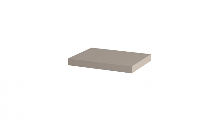 Polita decorativa 400x300x36 mm, Gri casmir U702 ST9, grosime 36 mm [1]