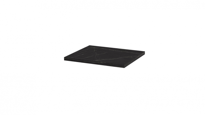 Polita decorativa 400x350x18 mm, Pietra Grigia negru F206 ST9, grosime 18 mm [1]