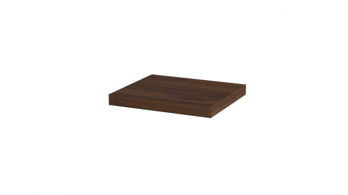 Polita decorativa 400x350x36 mm, Nuc Warmia maro H1307 ST19, grosime 36 mm [1]