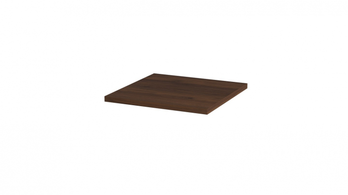 Polita decorativa 400x400x18 mm, Nuc Warmia maro H1307 ST19, grosime 18 mm [1]