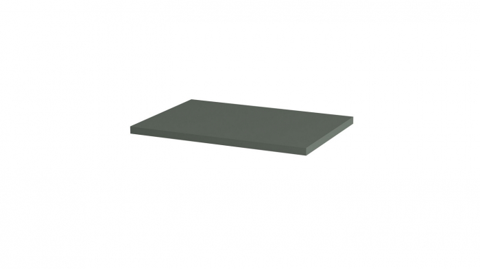 Polita decorativa 500x350x18 mm, Verde eucalipt U604 ST9, grosime 18 mm [1]