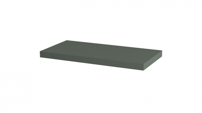 Polita decorativa 700x350x36 mm, Verde eucalipt U604 ST9, grosime 36 mm [1]