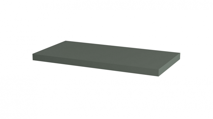 Polita decorativa 800x400x36 mm, Verde eucalipt U604 ST9, grosime 36 mm [1]