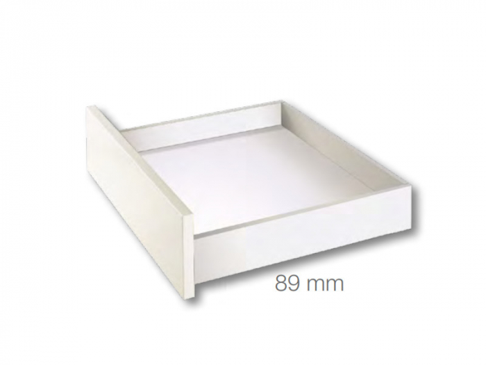 Set sertar Vision Top adancime 350 mm, inaltime 89 mm, finisaj alb [2]