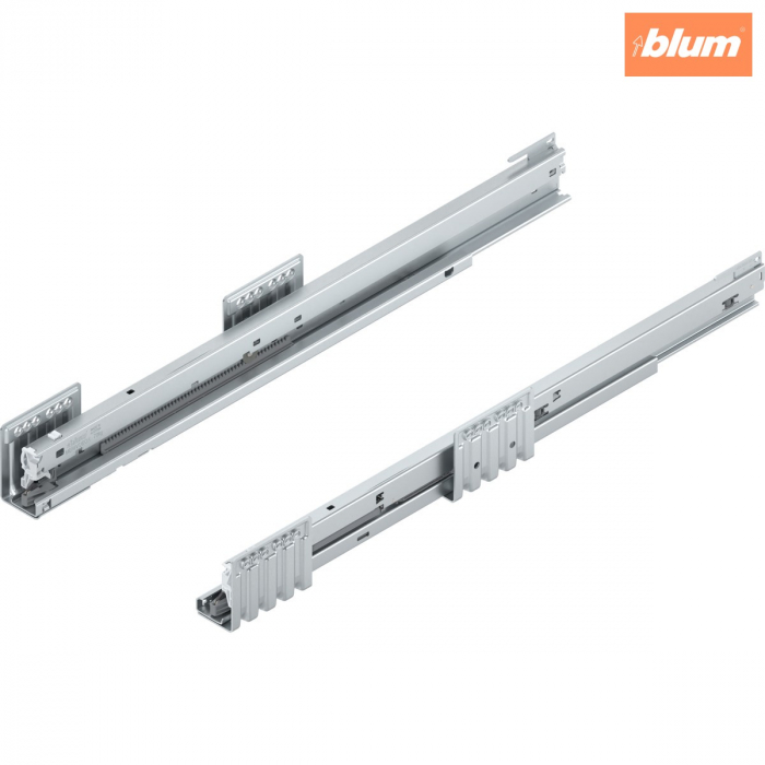 Şină de corp MERIVOBOX, 70 kg, NL=550 mm, dreapta+stânga, finisaj zincat 453.5501B [1]