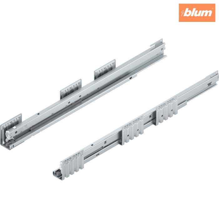 Şină de corp MERIVOBOX, 70 kg, NL=600 mm, dreapta+stânga, finisaj zincat 453.6001B [1]