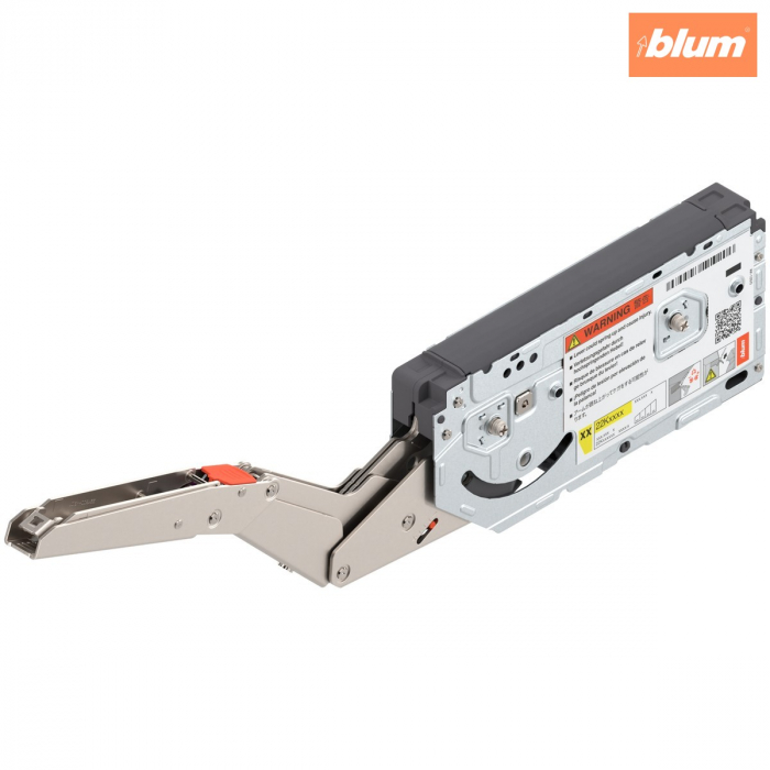 Sisteme de ridicare AVENTOS HK top, Mecanism de ridicare, LF=1730-5200 (la 2 buc.), cu şuruburi SYSTEM, pentru Potrivit pentru SERVO-DRIVE, finisaj zincat 22K2711 [1]