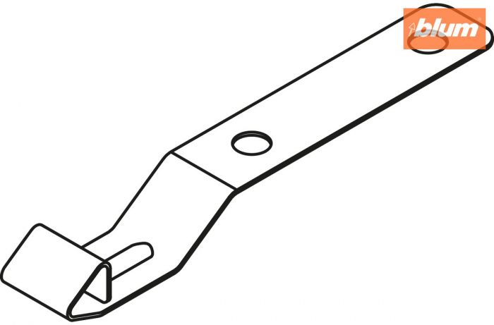 Suport arbore sincron TIP-ON BLUMOTION, finisaj fără acoperire T60B000H [2]