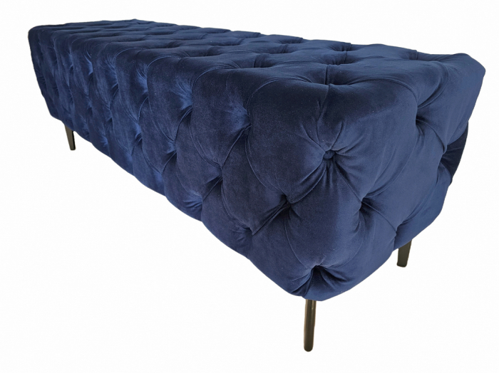 Taburet tapitat, dreptunghiular, 1400x450x420 mm [1]