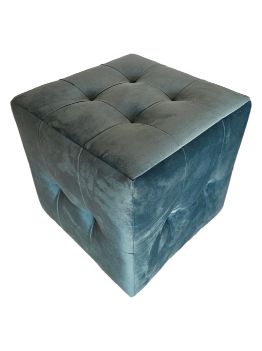 Taburet tapitat, patrat, 420x420x420 mm [1]