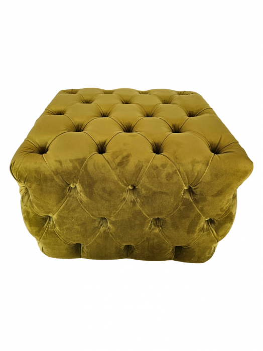 Taburet tapitat, patrat, 600x600x420 mm [2]