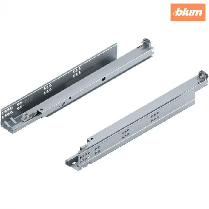 TANDEM BLUMOTION Extragere totală, Glisare, 30 kg, NL=450 mm, pentru Grosime material placă 17-19 mm, pt cuplaj, stânga/dreapta, finisaj zincat 560F4500B [1]