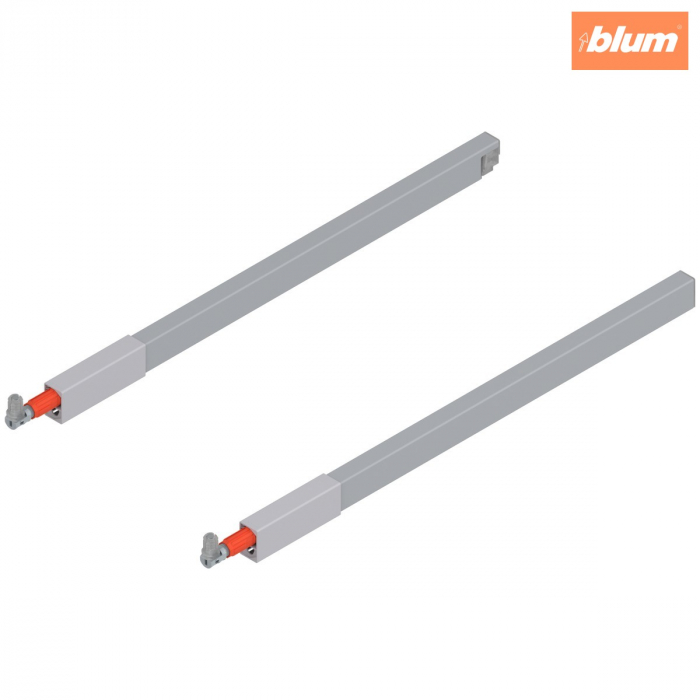 TANDEMBOX Lonjeron (sus), pentru Extragere cu front înalt, NL=450 mm, dreapta+stânga, pentru TANDEMBOX antaro, finisaj R9006 gri aluminiu ZRG.387RSICRE*R+L [1]