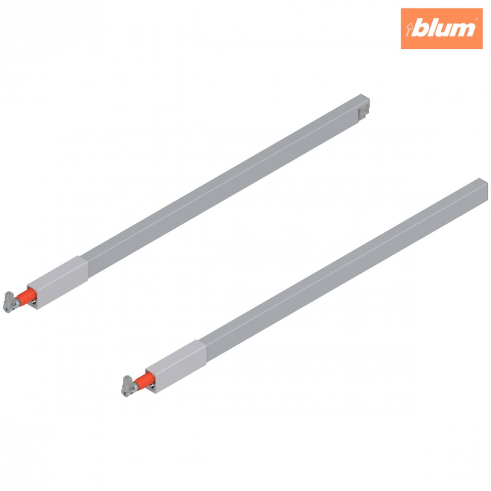 TANDEMBOX Lonjeron (sus), pentru Extragere cu front înalt, NL=550 mm, dreapta+stânga, pentru TANDEMBOX antaro, finisaj R9006 gri aluminiu ZRG.487RSICRE*R+L [1]