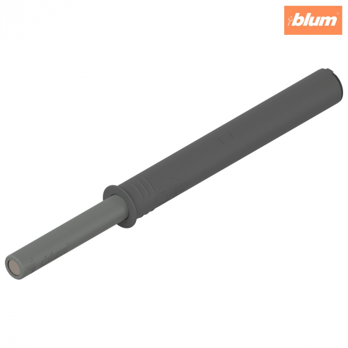 TIP-ON pentru uşi, Versiune lungă, cu magnet, finisaj R7036 gri platină 956A1002 [1]