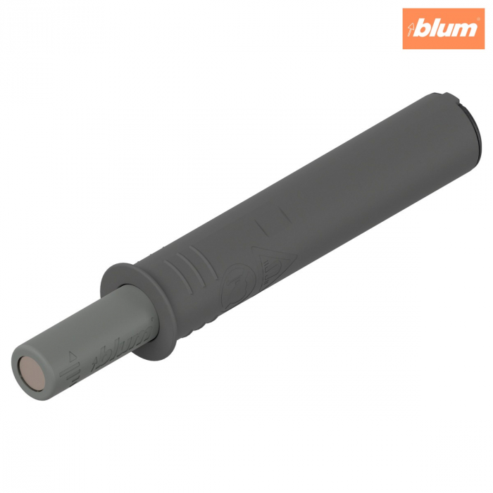 TIP-ON pentru uşi, Versiune scurtă, cu magnet, finisaj R7036 gri platină 956.1002 [1]