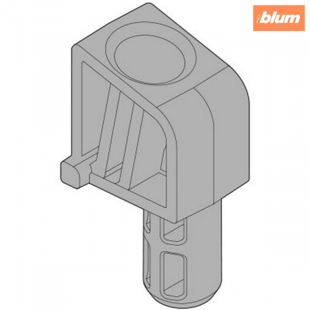 124° Limitator unghi de deschidere pt AVENTOS HL, finisaj R7037 gri închis 20L7051 [1]