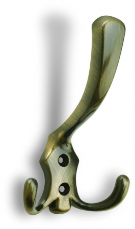 Agatatori pentru cuier - Agatator cuier metalic alama antichizata WP59-GAB