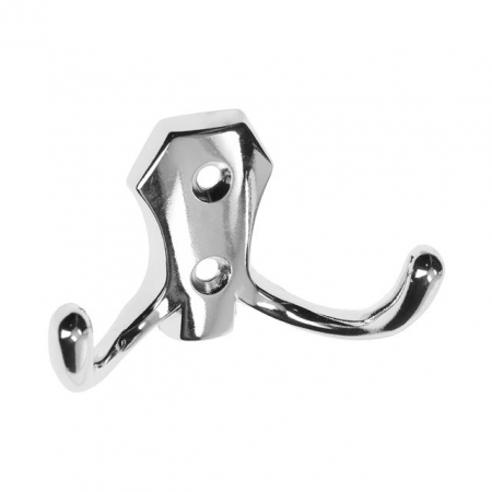 Agatatori pentru cuier - Agatator cuier metalic crom lucios WP89-G4