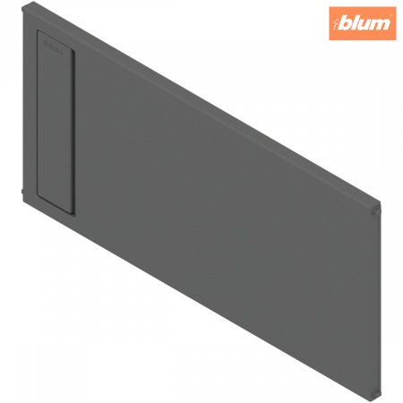 Ambia-Line - Blum - AMBIA-LINE Separator transversal, pentru LEGRABOX/MERIVOBOX Extragere cu front înalt (ZC7F400RSP), Plastic, finisaj gri-orion mat ZC7Q0P0FS