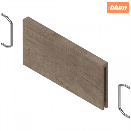 Ambia-Line - Blum - AMBIA-LINE Separator transversal, pentru LEGRABOX/MERIVOBOX Sertar (ZC7SXXXRH1), Design de lemn, finisaj Stejar Nebr. gri ST10 ZC7Q010SH