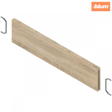Ambia-Line - Blum - AMBIA-LINE Separator transversal, pentru LEGRABOX/MERIVOBOX Sertar (ZC7SXXXRH2), Design de lemn, finisaj Stejar Bard. gri ST10 ZC7Q020SH