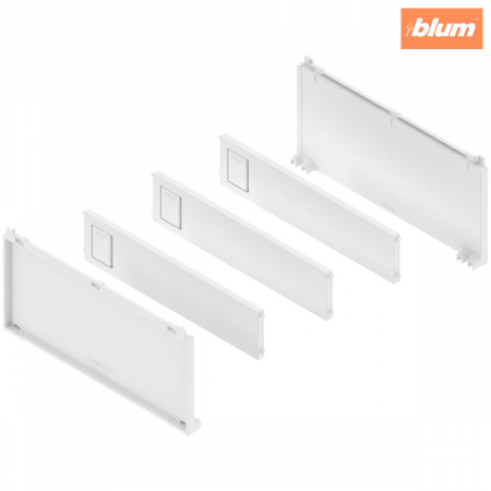 Ambia-Line - Blum - AMBIA-LINE Set pentru sticle, pentru LEGRABOX/MERIVOBOX, finisaj alb-mătase mat ZC7B0200S