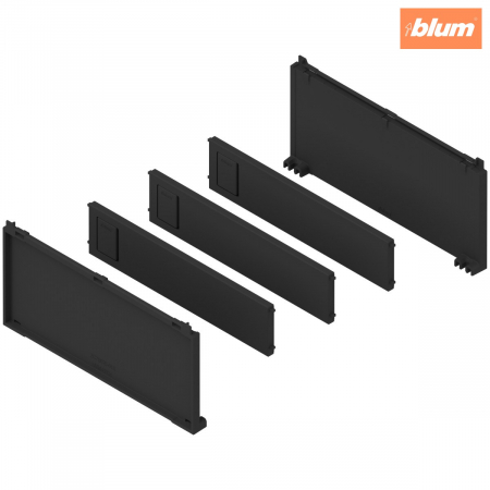 Ambia-Line - Blum - AMBIA-LINE Set pentru sticle, pentru LEGRABOX/MERIVOBOX, finisaj negru-carbon mat ZC7B0200S