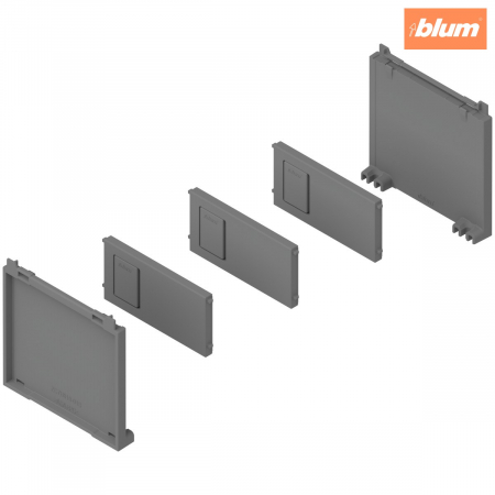 Ambia-Line - Blum - AMBIA-LINE Set pentru sticle, pentru MERIVOBOX, finisaj gri indiu mat ZC7B0100S