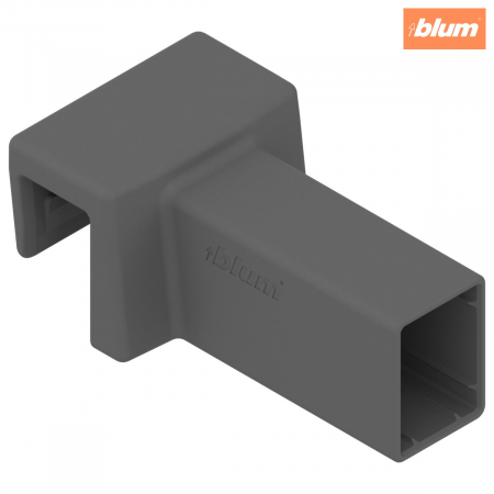 Ambia-Line - Blum - AMBIA-LINE Suport de traversă din sticlă, pentru LEGRABOX free, finisaj gri-orion mat ZC7U11E0