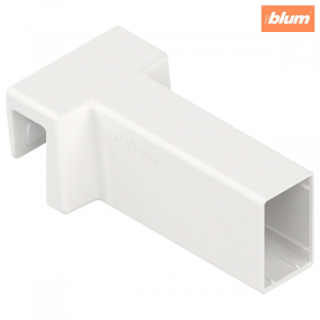 Accesorii pentru compartimentare sertare - AMBIA-LINE Suport de traversă din sticlă, pentru MERIVOBOX, finisaj alb-mătase mat ZC4U11E0