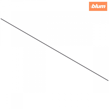 Glisiere - Arbore pentru sincronizarea TIP-ON, Lungime=1140 mm, TANDEM, pentru debitat, finisaj gri T57.1140S