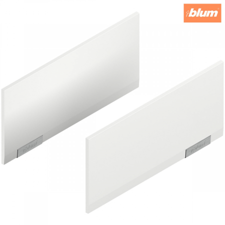 Aventos - AVENTOS HKi, Capac de acoperire pentru mecanismul de ridicare, neted, dreapta+stânga, finisaj alb-mătase/inox-g 24K8000