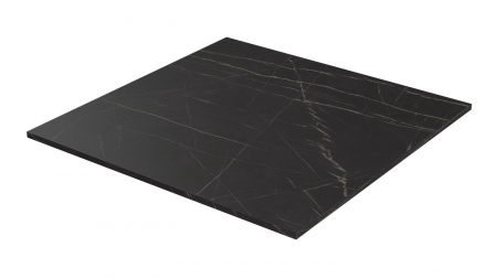 Mobilier - Blat pentru masa 1000x1000 mm, Pietra Grigia negru F206 ST9