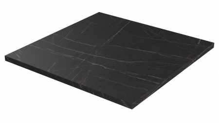 Mobilier - Blat pentru masa 1100x1100 mm, Pietra Grigia negru F206 ST9